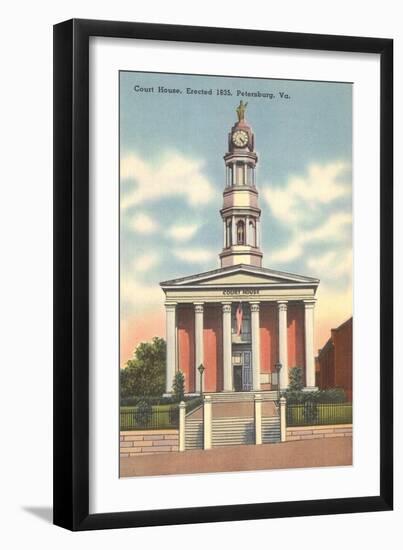 Petersburg Courthouse-null-Framed Art Print