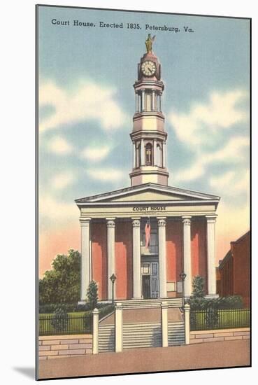 Petersburg Courthouse-null-Mounted Art Print