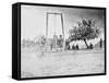Petersburg, VA, Hanging of Black Soldier William Johnson, Civil War-Lantern Press-Framed Stretched Canvas