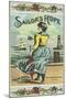 Petersburg, Virginia, Sailor's Hope Brand Tobacco Label-Lantern Press-Mounted Art Print