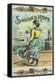 Petersburg, Virginia, Sailor's Hope Brand Tobacco Label-Lantern Press-Framed Stretched Canvas