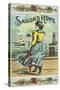 Petersburg, Virginia, Sailor's Hope Brand Tobacco Label-Lantern Press-Stretched Canvas