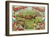 Petersburg, Virginia, The Derby Brand Tobacco Label-Lantern Press-Framed Art Print