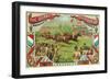 Petersburg, Virginia, The Derby Brand Tobacco Label-Lantern Press-Framed Art Print