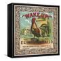 Petersburg, Virginia, Wake Up Brand Tobacco Label-Lantern Press-Framed Stretched Canvas