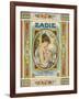 Petersburg, Virginia, Zadie Brand Tobacco Label-Lantern Press-Framed Art Print