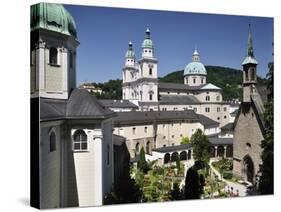 Petersfriedhof, Salzburg, Austria, Europe-Jochen Schlenker-Stretched Canvas