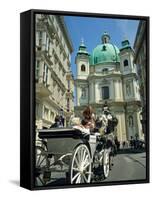 Peterskirche (St. Peter's Church), Vienna, Austria-David Barnes-Framed Stretched Canvas