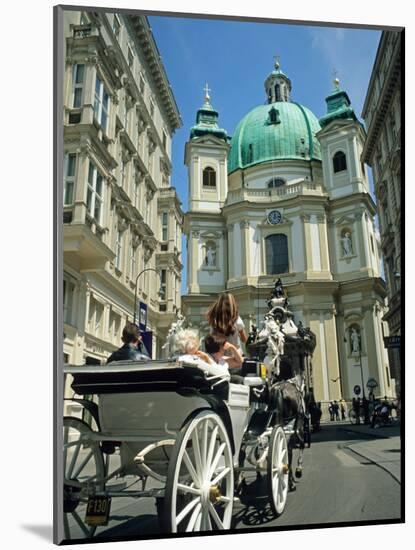 Peterskirche (St. Peter's Church), Vienna, Austria-David Barnes-Mounted Photographic Print