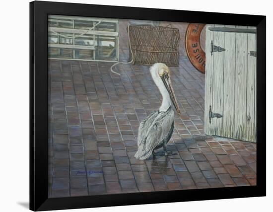 Petes' Pelican-Bruce Dumas-Framed Giclee Print