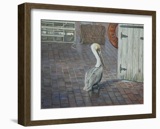 Petes' Pelican-Bruce Dumas-Framed Giclee Print