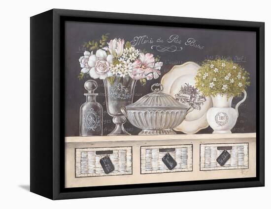 Petit Bistro-Stefania Ferri-Framed Stretched Canvas