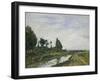 Petit Canal a Quilleboeuf, 1893-Eugène Boudin-Framed Giclee Print