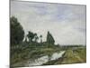 Petit Canal a Quilleboeuf, 1893-Eugène Boudin-Mounted Giclee Print