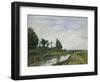 Petit Canal a Quilleboeuf, 1893-Eugène Boudin-Framed Giclee Print