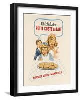 Petit Coste au Lait-The Vintage Collection-Framed Giclee Print