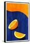 Petit De´jeuner, Deux Oranges-Bo Anderson-Framed Stretched Canvas