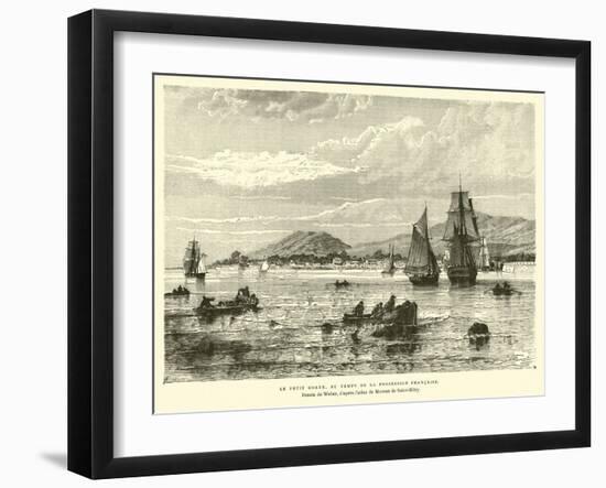 Petit-Goave, Haiti, When it Was a French Possession-null-Framed Giclee Print