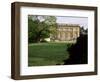 Petit Manoir from Gardens, Chateau De Versailles, Unesco World Heritage Site, Ile De France, France-Nedra Westwater-Framed Photographic Print