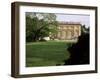 Petit Manoir from Gardens, Chateau De Versailles, Unesco World Heritage Site, Ile De France, France-Nedra Westwater-Framed Photographic Print