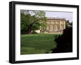 Petit Manoir from Gardens, Chateau De Versailles, Unesco World Heritage Site, Ile De France, France-Nedra Westwater-Framed Photographic Print