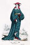 Bourgeoise in Costume of the Time of Charles VI of France, 1382 (1882-188)-Petit-Giclee Print