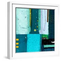 Petit Paon-Hyunah Kim-Framed Art Print