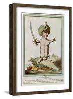 Petit Pepin, from Les Ecarts de La Nature, Paris, 1775-Genevieve Regnault De Nangis-Framed Giclee Print