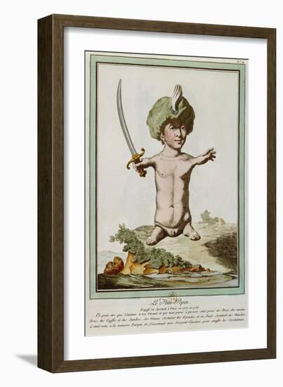 Petit Pepin, from Les Ecarts de La Nature, Paris, 1775-Genevieve Regnault De Nangis-Framed Giclee Print