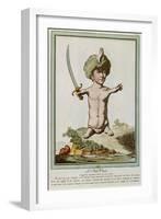 Petit Pepin, from Les Ecarts de La Nature, Paris, 1775-Genevieve Regnault De Nangis-Framed Giclee Print