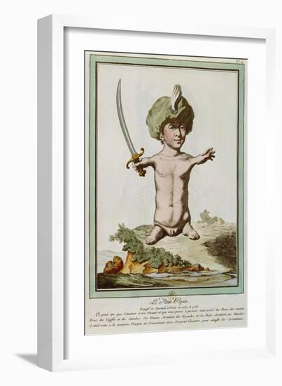 Petit Pepin, from Les Ecarts de La Nature, Paris, 1775-Genevieve Regnault De Nangis-Framed Giclee Print