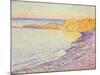 Petit Plage, Saint Tropez, 1897-Theo van Rysselberghe-Mounted Giclee Print