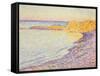 Petit Plage, Saint Tropez, 1897-Theo van Rysselberghe-Framed Stretched Canvas