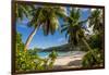 Petit Police Bay Beach, Mahe, Republic of Seychelles, Indian Ocean.-Michael DeFreitas-Framed Photographic Print