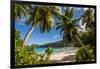 Petit Police Bay Beach, Mahe, Republic of Seychelles, Indian Ocean.-Michael DeFreitas-Framed Photographic Print