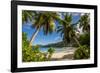 Petit Police Bay Beach, Mahe, Republic of Seychelles, Indian Ocean.-Michael DeFreitas-Framed Photographic Print