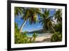 Petit Police Bay Beach, Mahe, Republic of Seychelles, Indian Ocean.-Michael DeFreitas-Framed Photographic Print