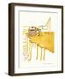 Petit Prince Fetching Water-Antoine de Saint-Exupéry-Framed Art Print