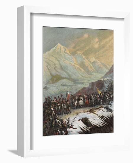 Petit Saint Bernard 1794-null-Framed Art Print