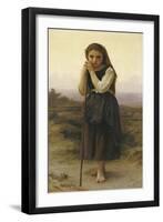 Petite Bergere-William Adolphe Bouguereau-Framed Giclee Print