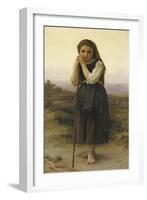 Petite Bergere-William Adolphe Bouguereau-Framed Giclee Print