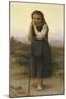Petite Bergere-William Adolphe Bouguereau-Mounted Giclee Print