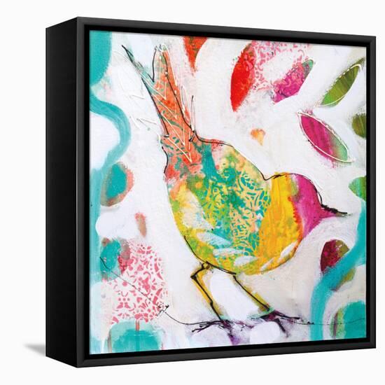 Petite Bird IV-Amanda J. Brooks-Framed Stretched Canvas