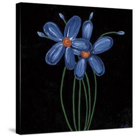 Petite Bleu-Jocelyne Anderson-Tapp-Stretched Canvas