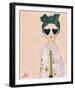 Petite Fille A Pois-Joelle Wehkamp-Framed Giclee Print