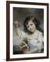 Petite fille aux cerises-John Russell-Framed Giclee Print