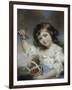 Petite fille aux cerises-John Russell-Framed Giclee Print