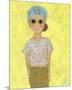 Petite Fille en Beige-Joelle Wehkamp-Mounted Giclee Print