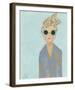Petite Fille en Bleu-Joelle Wehkamp-Framed Giclee Print