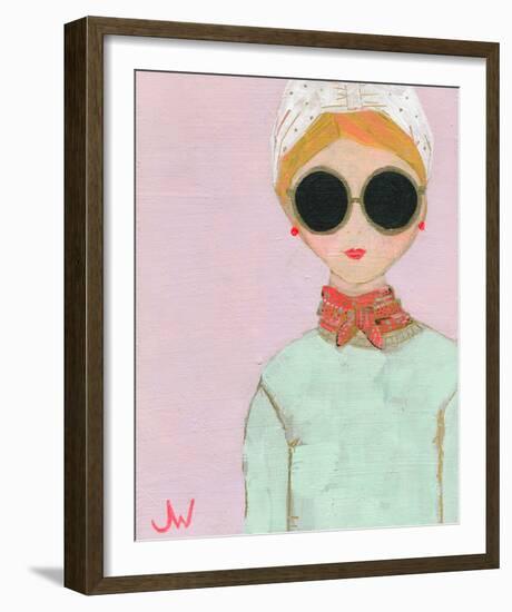 Petite Fille en Ciel-Joelle Wehkamp-Framed Giclee Print